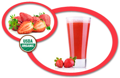 organic strawberry juice concentrate