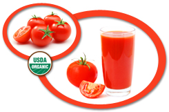 organic tomato juice concentrate